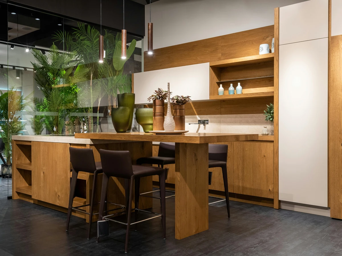 Showroom quality kitchen cabinet painting in Beaconsfield, pristine painted cabinet display